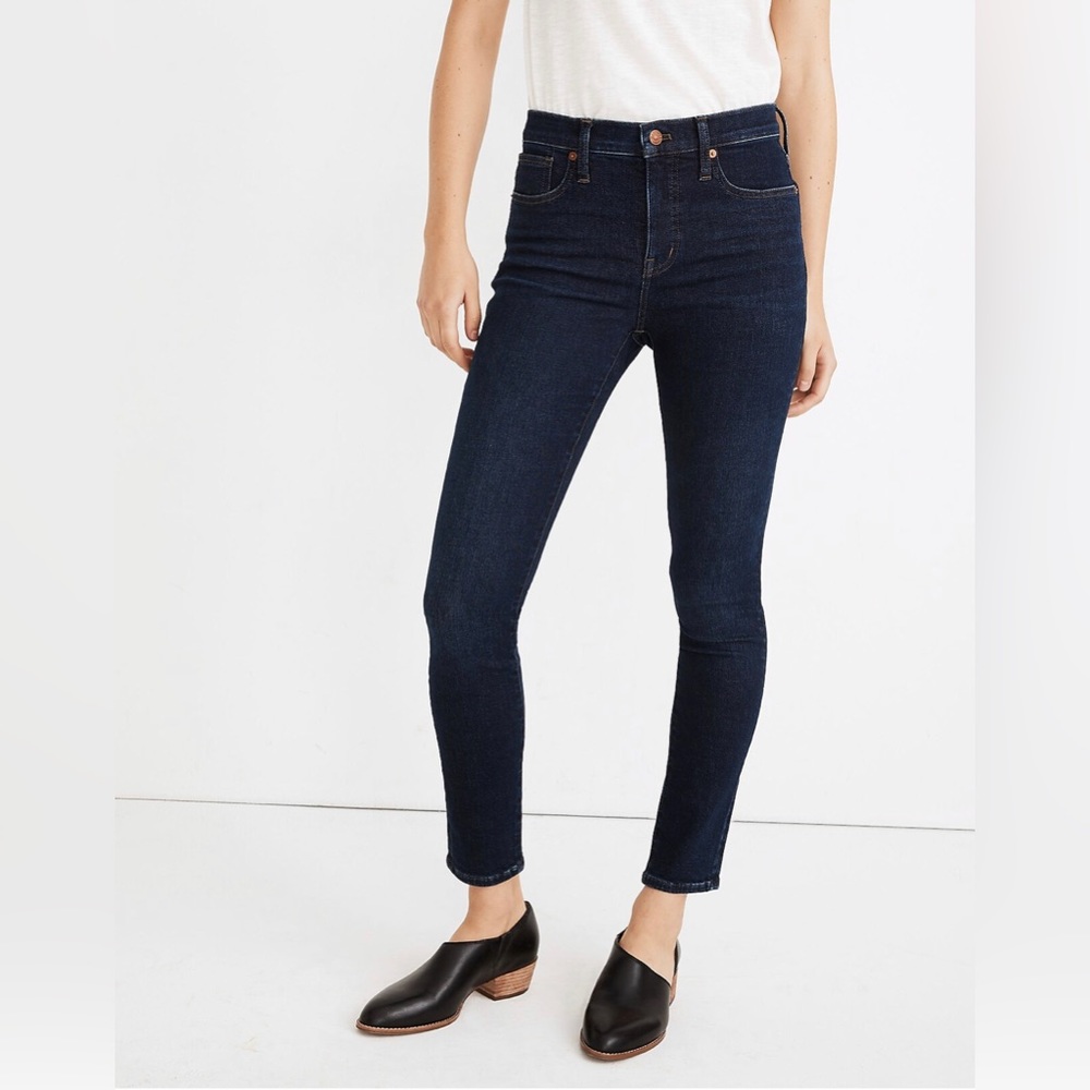 Madewell 9" Mid-Rise Skinny Jeans in Orland Wash: TENCEL™ Denim Edition